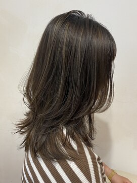 カッツ 笠岡店(CUT S) layer cut × highlight
