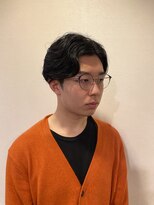 銀座マツナガ 浅草店&nbsp;ゆるふわワンカールパーマ/癖毛風マッシュアップバング