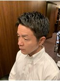 50代/ショート/田町/眉カット/メンズカット/理容室/床屋