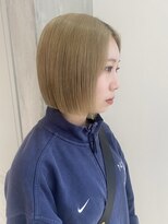 ヨーク(YOKE)&nbsp;【YOKE】切りっぱなしボブ/ぷつっとボブ/ハイトーンボブ