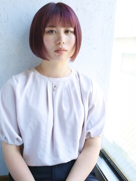 バース(BIRTH) 天神【BIRTH】ハイトーンショートカールボブ　5