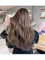 レディアル 大宮(REDEAL ope.) 【ハイライト】ベージュハイライトバレイヤージュ