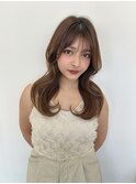 韓国くびれロング レイヤーオルチャン小顔前髪艶髪 髪質改善