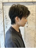 メンズカット/マッシュウルフ