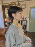 ショート×パーマ
