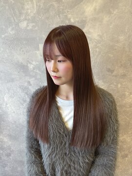 ザ ラブズ ラフズ ヘアー 本店(the loves laughs hair) ピンクブラウン