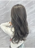 コントラスト極ハイライト☆グレーベージュ☆20代30代40代
