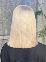 アンククロス 渋谷(ANKH CROSS)&nbsp;ブロンドカラー/ホワイトブロンド/ブロンドヘア/外国人風カラー