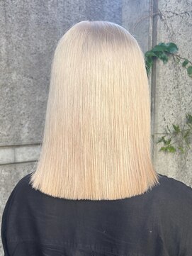 アンククロス 渋谷(ANKH CROSS) ブロンドカラー/ホワイトブロンド/ブロンドヘア/外国人風カラー