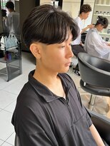 アイズ 海老名(AIZU) メンズカット センターパート メンズサロン メンズヘア