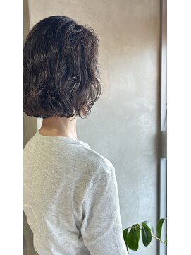 フープ 川越(hoop) クセクセをいかした大人ボブ