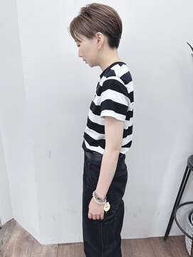 モリオ(morio) ＊刈り上げベリーショートハンサムショート前下がりショート女子