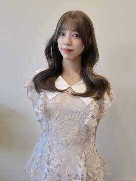 Idk ヘーゼルブラウンカラー/ローレイヤーカット