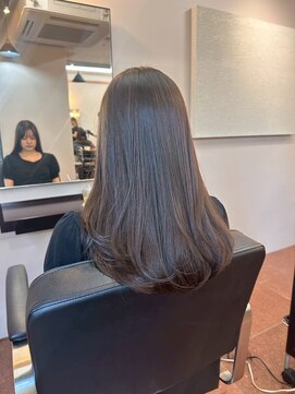 ムード(MOOD,) 暗めカラー/グランマッシュ[レイヤーカット/髪質改善/銀座]