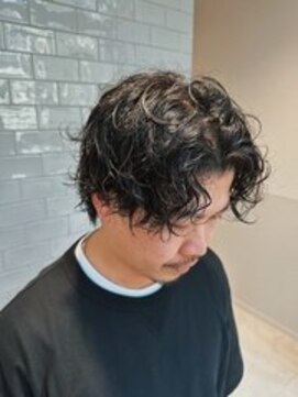 ブラウン バイ イフ 福島(BROWN by if) スパイラルパーマ/メンズ