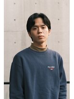 ブークル(boucle) ナチュラルセンターパート 刈り上げないショート