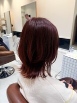 ファスナーグランデ(fustener grande)&nbsp;テラコッタ×レイヤーカット