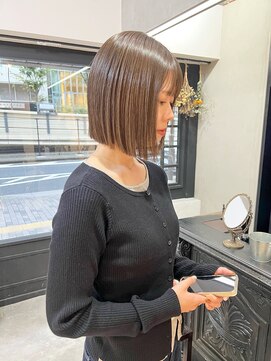 ノエル 池袋店(noel) 【noel】hachi×ぷつっとボブ ブリーチなしダブルカラー