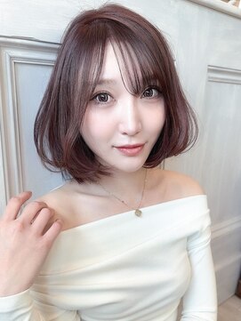 Wiz 北柏店【ウィズ】 顔周りレイヤーカット/大人丸みボブ/韓国ヘア/北柏