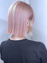 ブレイズヘアー(BLAZEhair)&nbsp;【透明感ハイトーン】ホワイトミルクティピンク×ブリーチ３回