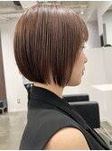 ボブショートボブ切りっぱなしボブ内巻きボブミニボブ小顔カット