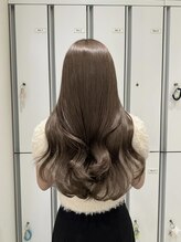 フェイス 伊勢原(FACE。)&nbsp;【伊勢原】イルミナカラー+髪質改善で叶える透明感オリーブ