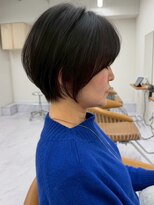 ゴカン バイ ジル ブラン 名古屋(Gokan by JIL BLAN)&nbsp;ハイライトバレイヤージュダブルカラーショートカット30代40代