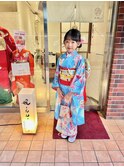 七五三★７歳着付け、ヘアーメイク　レンタル可能