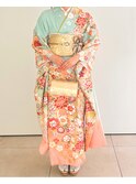 お顔合わせにおすすめな振袖♪