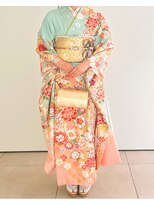 バサラ 銀座三丁目店(VASARA)&nbsp;お顔合わせにおすすめな振袖♪