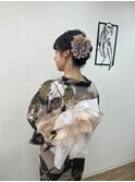 浴衣ヘアアレンジ、着付け