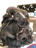 トゥルース 南千住店(Hair&Make TRUTH)&nbsp;ハーフ編み込みアレンジ