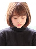 【30代・40代・50代】大人の女性に人気の丸みボブ