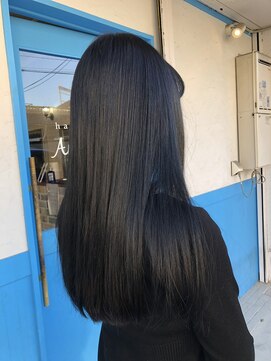 アンジェリカ 布施店(ANGELICA) ANGELICA 【西辻】就活カラーブルーブラック