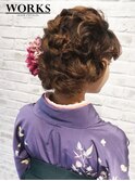 卒業式袴ヘアセット