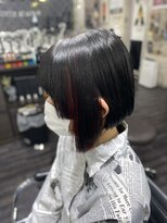 ミミック (mimic)&nbsp;【インナーカラー】リリア風カラー＆カット【デザインカット】