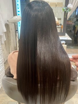 ネオリーブアオバ 高田馬場店(Neolive aoba) 髪質改善：酸熱トリートメント　仕上がりスタイル