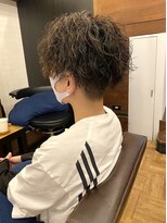 アイリーヘアデザイン(IRIE HAIR DESIGN) 【IRIE HAIR赤坂】スパイラルパーマ×刈り上げ×ツーブロック