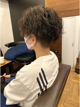 アイリーヘアデザイン(IRIE HAIR DESIGN) 【IRIE HAIR赤坂】スパイラルパーマ×刈り上げ×ツーブロック