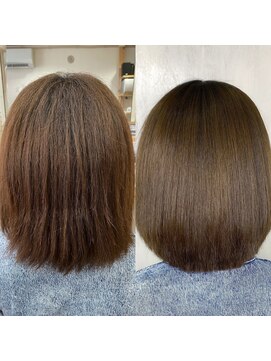 アンフィフォープルコ(AnFye for prco) ジュエリーシステム×LULUトリートメント×縮毛矯正で艶髪♪