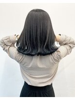 アライブ キチジョウジ(ALIVE Kichijoji)&nbsp;【ALIVE吉祥寺】裾カラー＊ブルーブラックグラデーションカラー