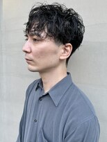 ヘアー アイス ルーチェ(HAIR ICI LUCE) 2ブロック 刈り上げ スパイラルパーマ 2way 担当 井上