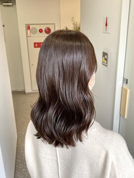 エレノア 梅田店(Eleanor) 髪質改善コスメカラー◎モカベージュ【6レベル】