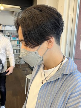 バイフィフス 原宿/表参道(by fifth) ◇センターパート ニュアンスパーマ 韓国ヘア