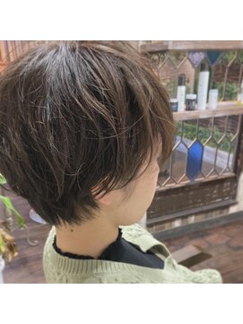 ヘアー クリエイト カルバリ(HAIR CREATE Calbari) やるパーマショートヘア