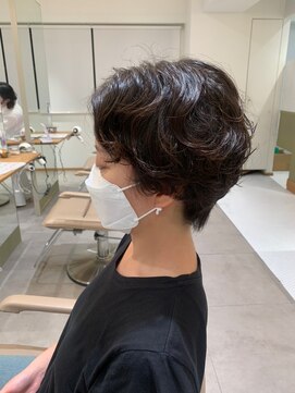 エミィ(emme) 【emme×笹川】ショート×パーマ