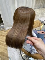 ロンドプランタン 恵比寿(Lond Printemps) 【Lond佐野】大人イメチェンベージュカラー髪質改善 縮毛矯正