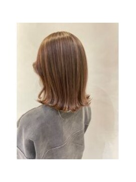 オレロ 国立(olelo) 暗めカラー/グランマッシュ/デザインカラー/フェザーパーマ/国立