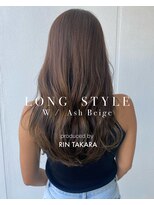 トリート 南行徳本店(TREAT)&nbsp;ロング×アッシュベージュ/南行徳