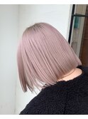 ペールピンク ブリーチ3回～